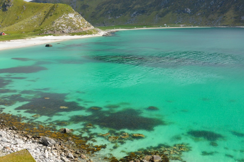 A ilha de Vaeroy - uma parte das Ilhas Lofoten